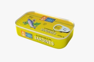 سردين إندو بزيت نباتي