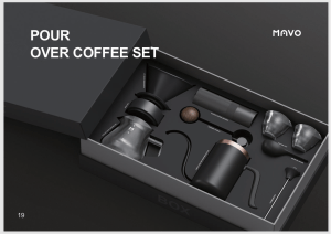 Pour Over Drip Coffee set
